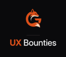 GrantFox UX Bounties logo